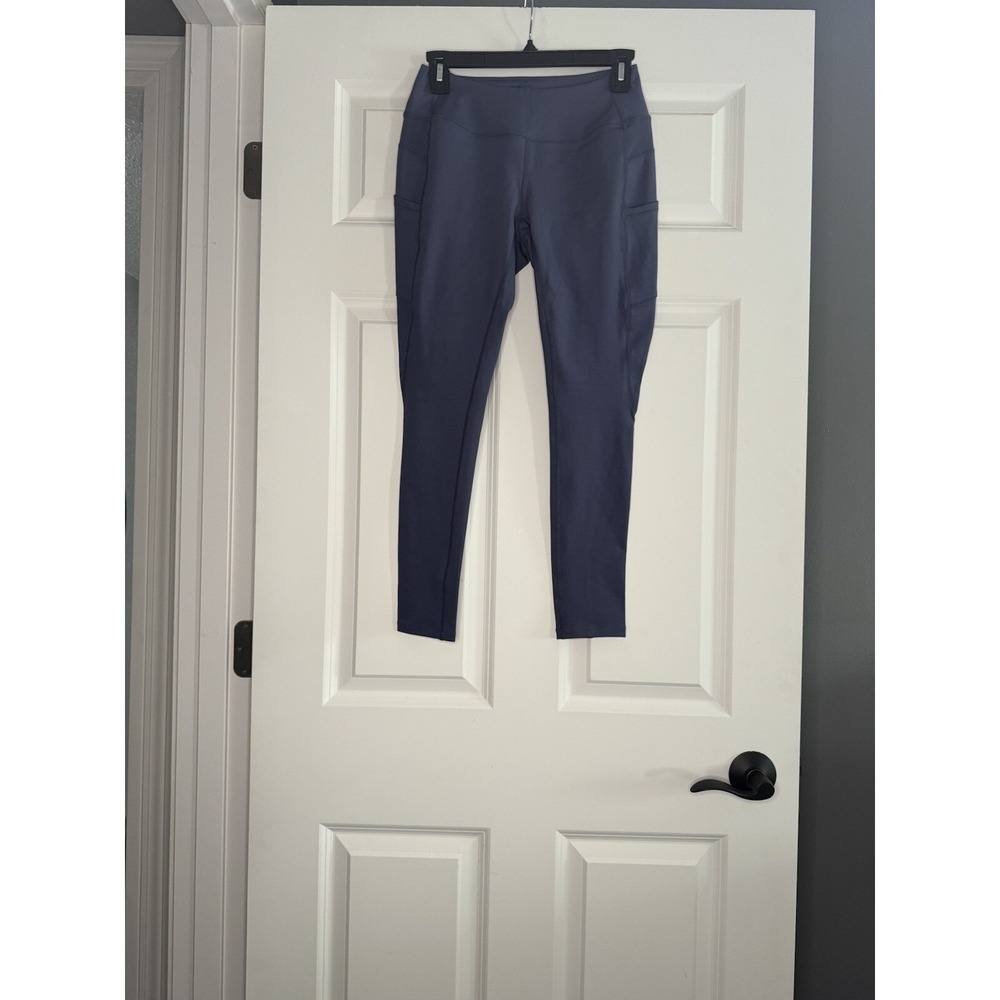Handful Squeeze Play Activewear Dreamcatcher Leggings 7/8 Length Blue Small Nwt